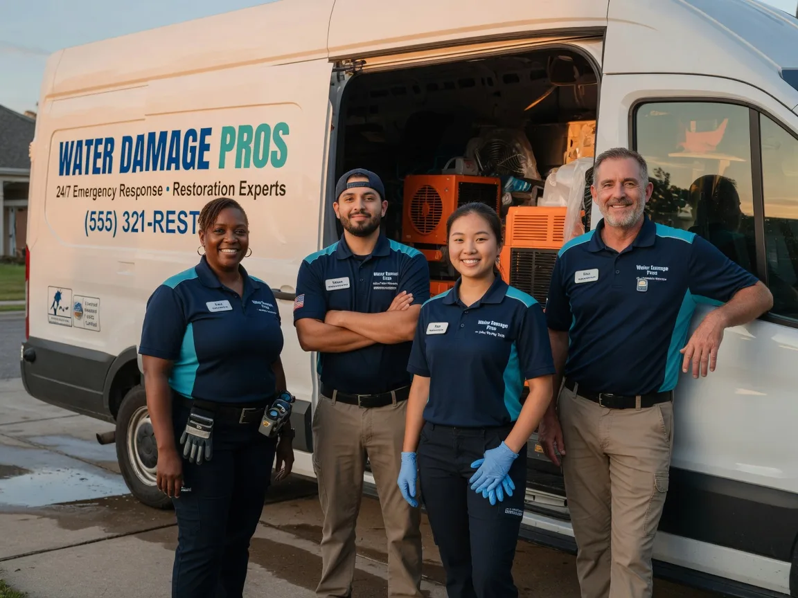 Water Damage Restoration company in Evergreen, LA